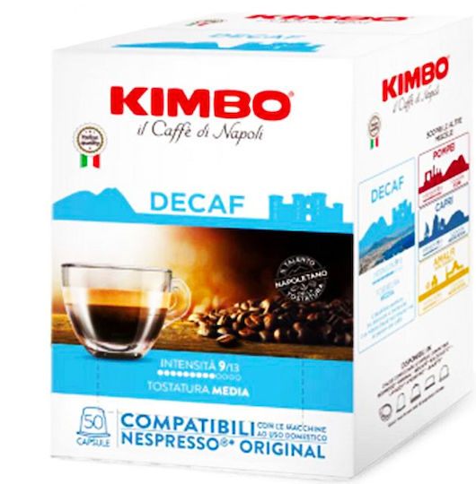 ΚΑΦΕΣ ΕΣΠΡΕΣΣΟ ΚΑΨΟΥΛΑ ΣΥΜΒΑΤΗ ΝC DECAF 50 ΤΕΜ