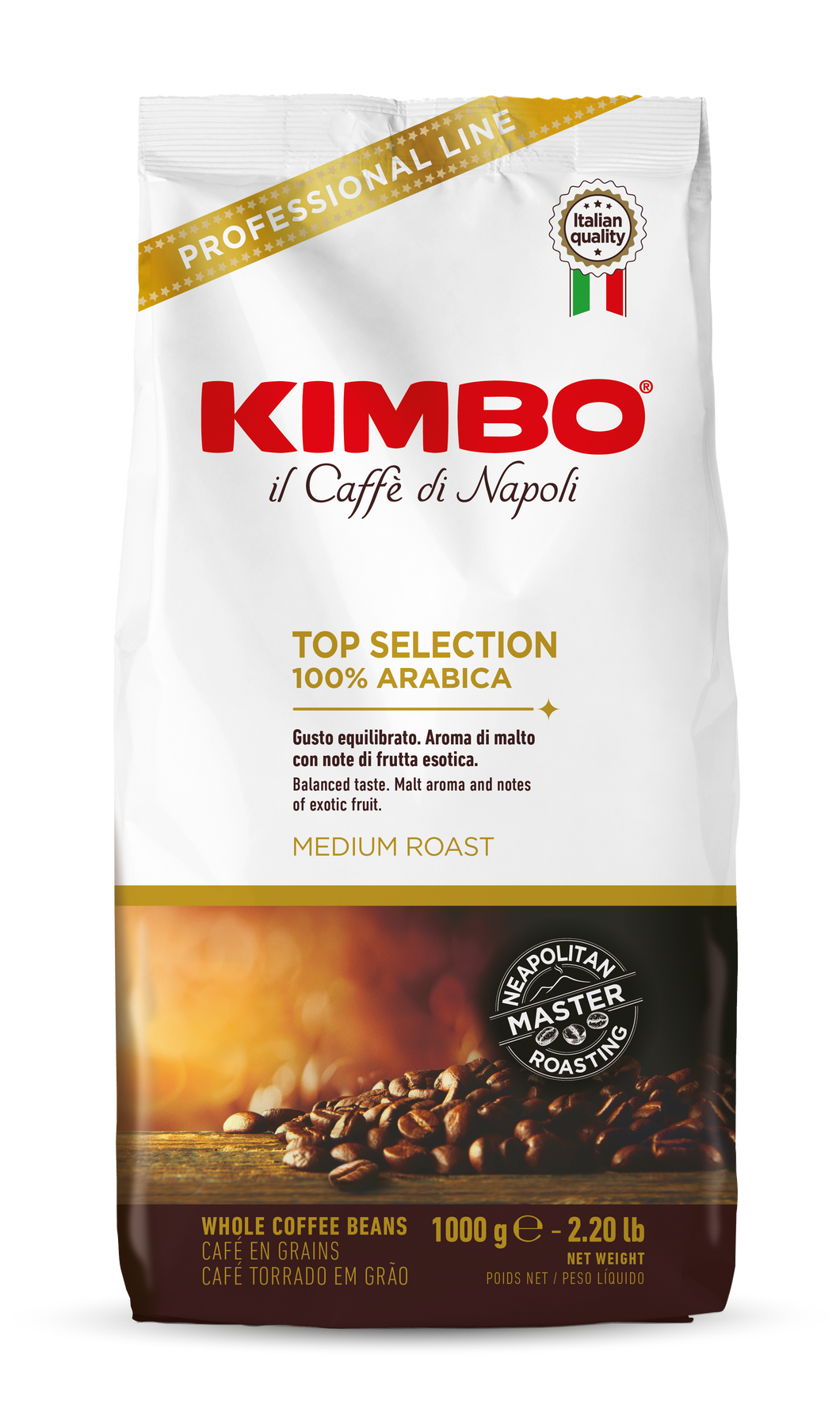 KIMBO ELITE TOP SELECTION 100% ARABICA ΣΕ ΚΟΚΚΟΥΣ (1kg)